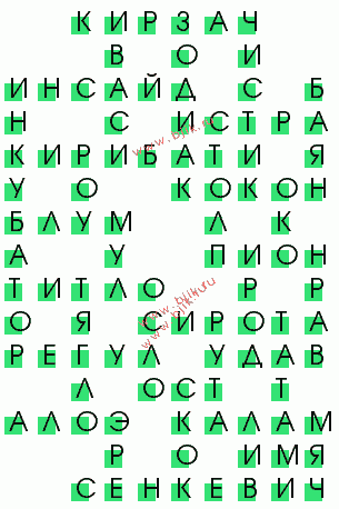 сканворд 3435