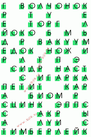 сканворд 3440