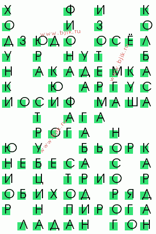 сканворд 3447