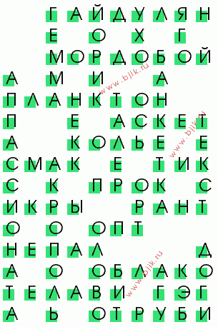 сканворд 3471