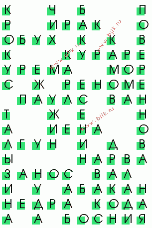 сканворд 3477