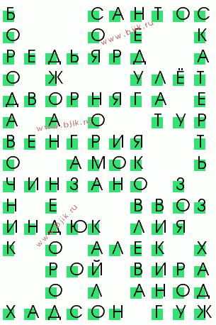сканворд 3482