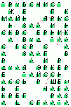 сканворд 3486