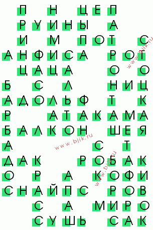 сканворд 3488