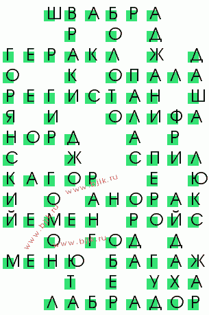 сканворд 3495