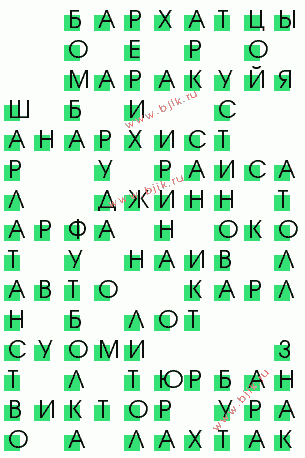 сканворд 3507