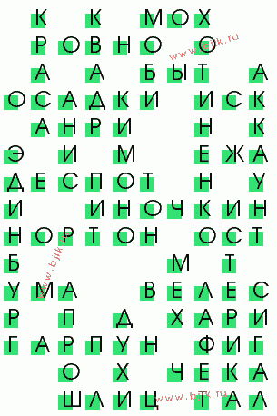 сканворд 3514