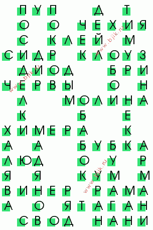 сканворд 3536