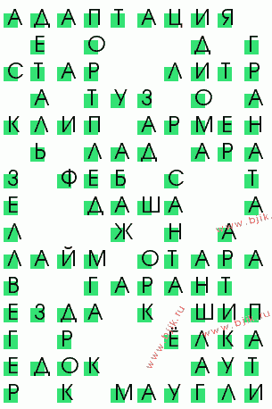 сканворд 3544