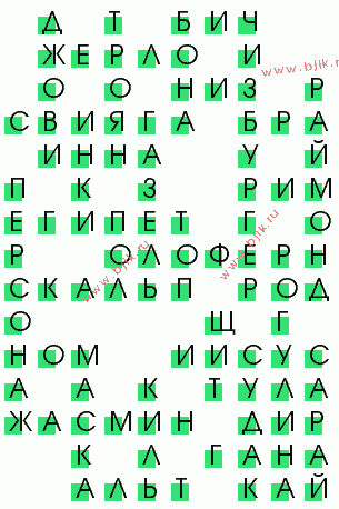 сканворд 3554