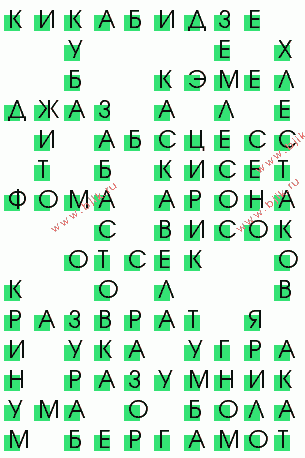 сканворд 3562