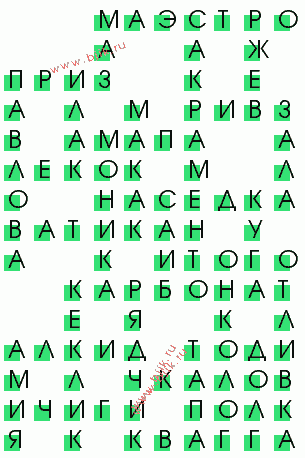 сканворд 3584