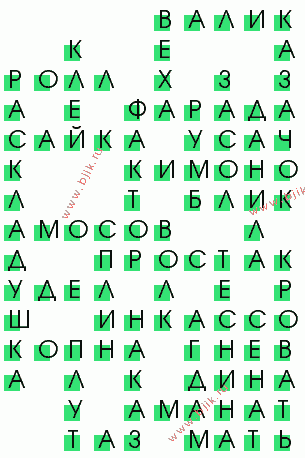 сканворд 3585