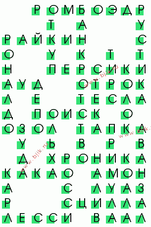 сканворд 3589