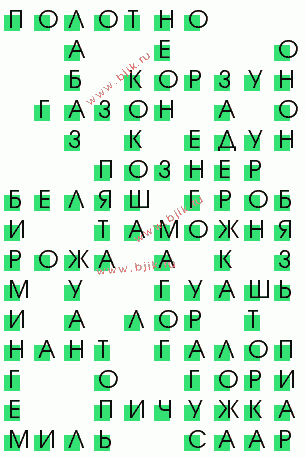 сканворд 3596