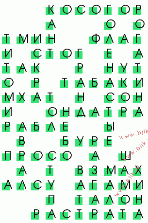сканворд 3605
