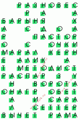 сканворд 3609