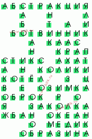 сканворд 3611