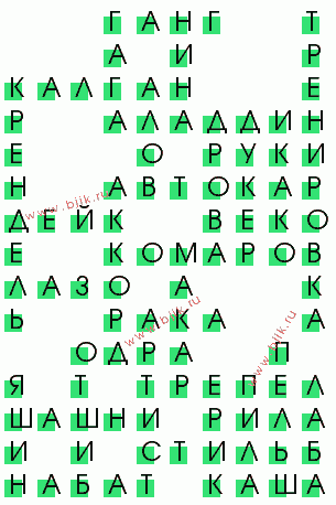 сканворд 3612