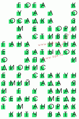 сканворд 3633