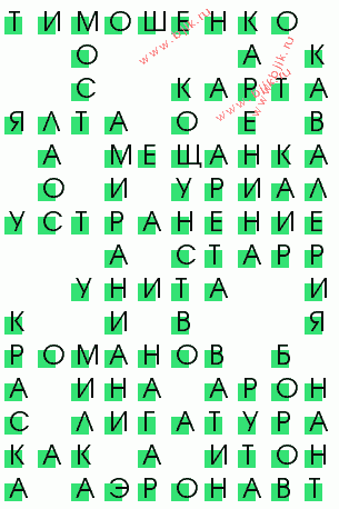 сканворд 3634