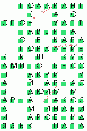 сканворд 3639