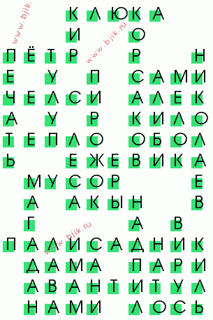 сканворд 3643