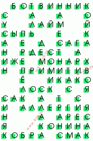сканворд 3656