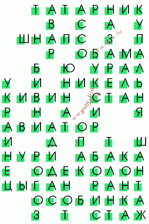 сканворд 3663