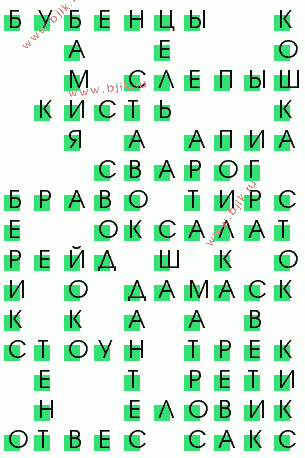 сканворд 3664