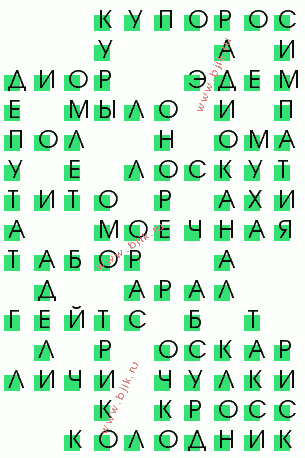 сканворд 3668