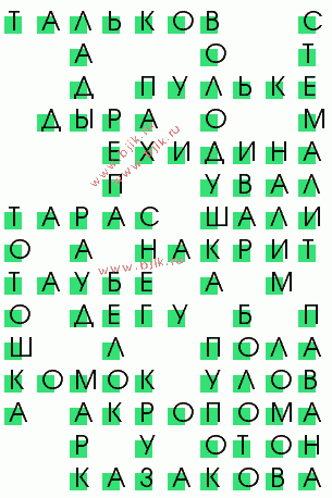 сканворд 3671