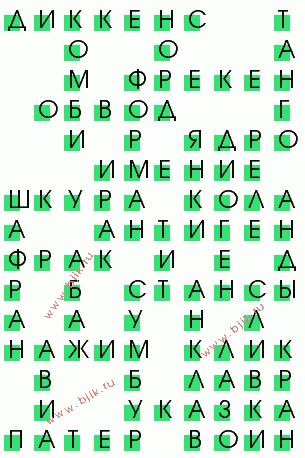 сканворд 3682