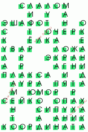 сканворд 3695