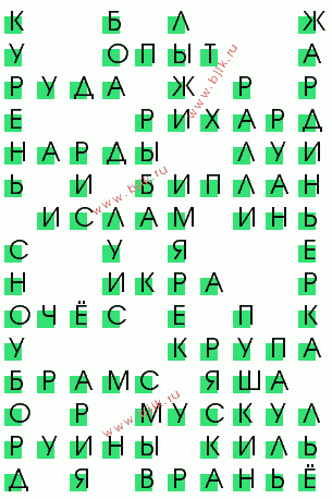сканворд 3714