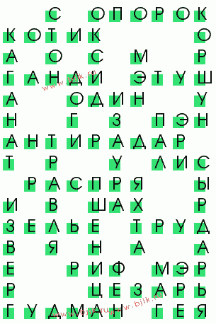 сканворд 3729