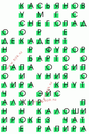 сканворд 3744