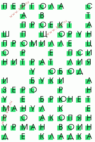 сканворд 3756