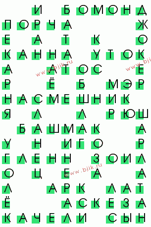 сканворд 3767