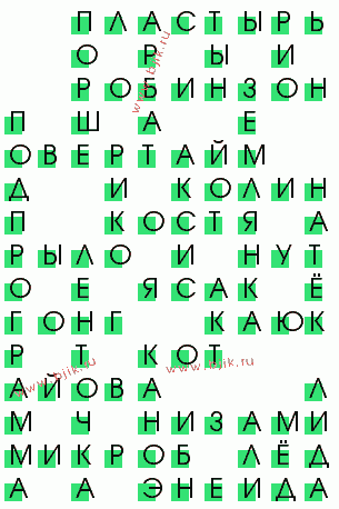 сканворд 3777