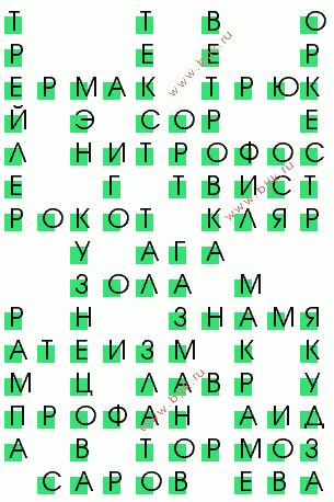 сканворд 3778