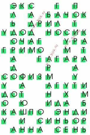 сканворд 3783