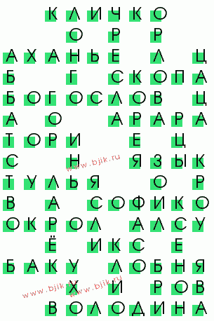 сканворд 3808