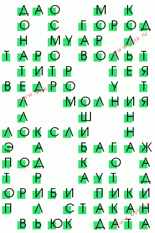 сканворд 3814