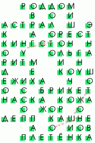 сканворд 3860