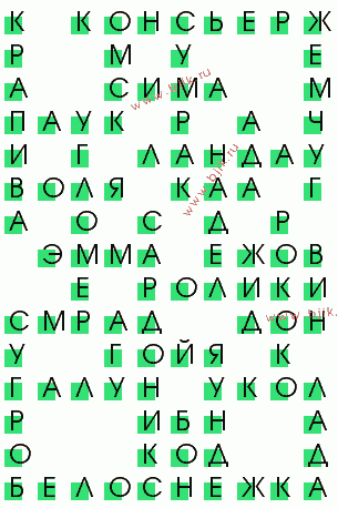 сканворд 3864
