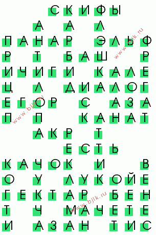 сканворд 3870