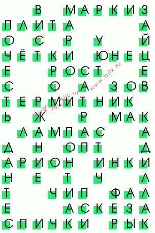 сканворд 3871