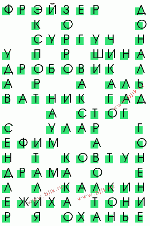 сканворд 3875