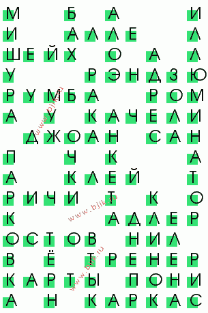 сканворд 3911
